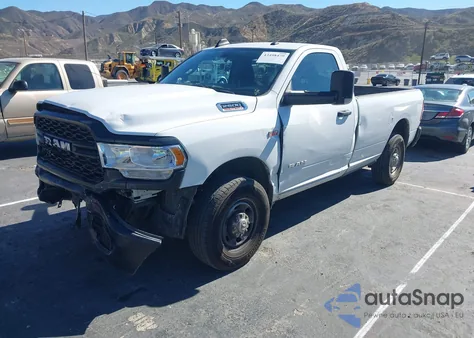 2020 Ram 2500 Tradesman 4X2 8' Box from USA, damaged, VIN 3C6MR4AJ0LG145455